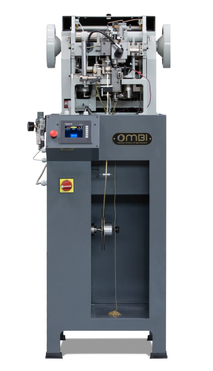 Macchina automatica ad alta velocità per la produzione di catena tranciata agganciata di taglia piccola (POPCORN)