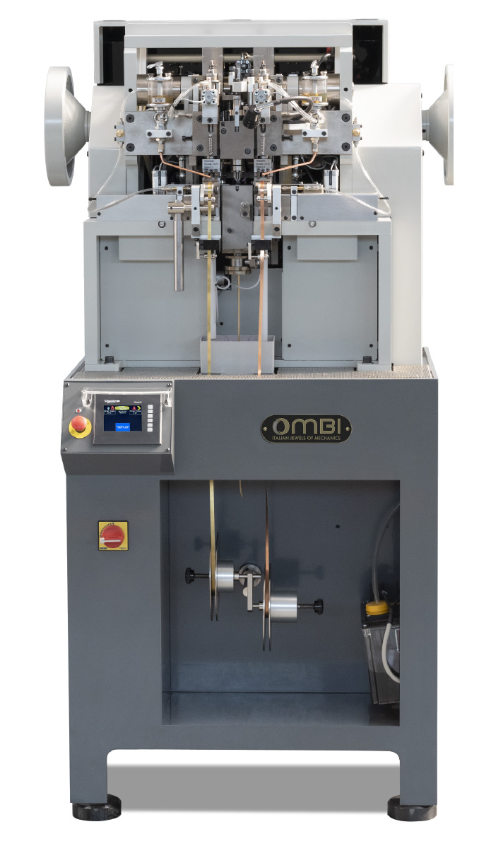 Macchina automatica per la produzione di catena tranciata agganciata ta2