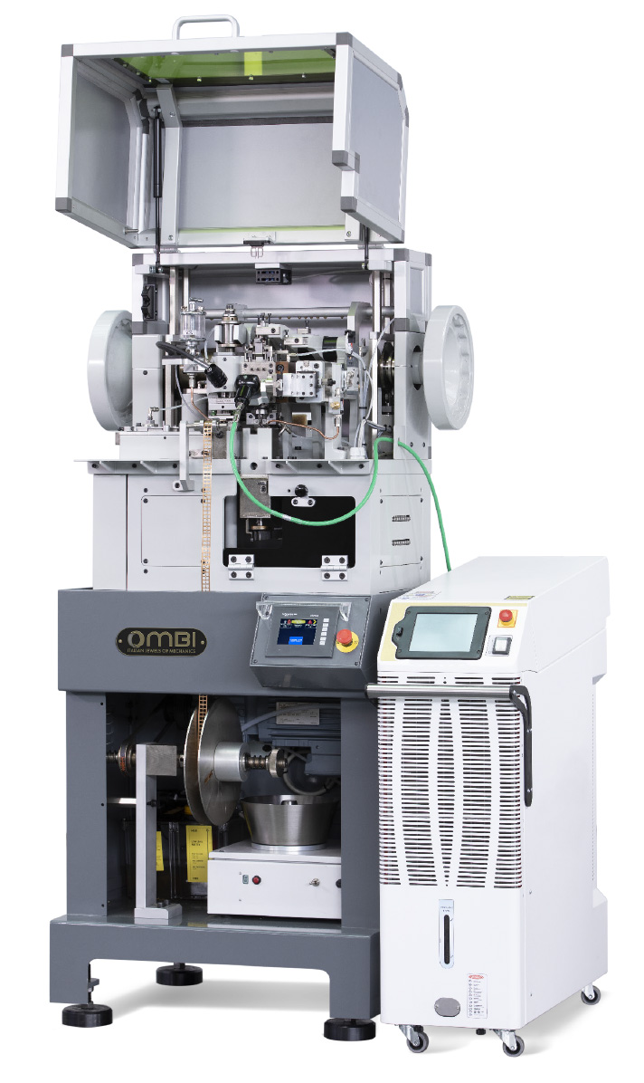 Macchina automatica per la produzione di catena veneziana bombata saldata laser TAGVB.