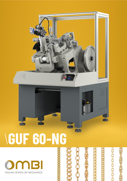 GUF-60-NG. Automatic machine for the production of cable and curb chain right and left.